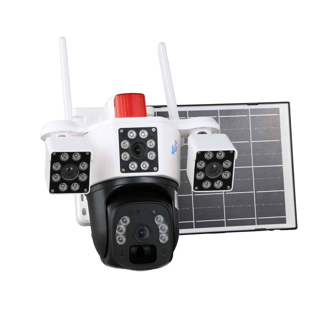 دوربین هوشمند مینی اسپیددام سولار سیم کارتی دولنز سه تصویر O-Kam مدل TX3