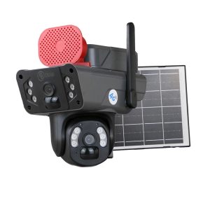 دوربین مینی اسپید دام هوشمند دو لنز سولار سیم کارتی O-Kam مدل TP12