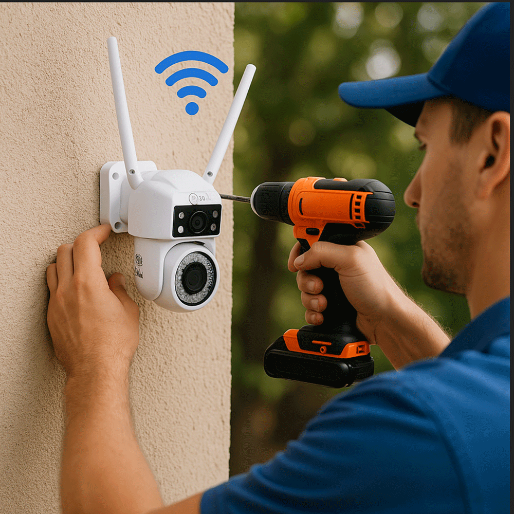 آموزش نصب و راه اندازی دوربین وای فای اوکم در اپلیکیشن O-Kam pro