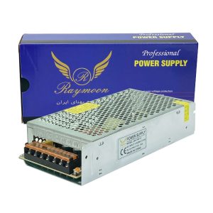 آداپتور سوئیچینگ 12 ولت 15 آمپر فلزی رایمون