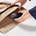 موس بی‌سیم شارژی با قابلیت اتصال بلوتوث و دانگل مدل CBA-100