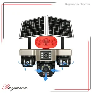 دوربین مینی اسپیددام هوشمند 4 لنز سولار سیم کارتی AOV مدل HiEasy V720
