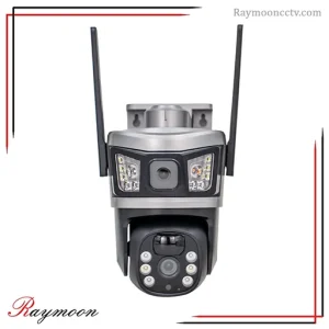 دوربین مینی اسپید دام سولار سیم کارتی دو لنز v380 مدل VCS87H-G