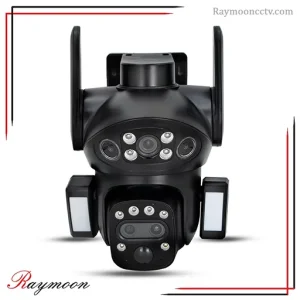 قیمت دوربین خورشیدی سیم‌کارتی دو لنز و زوم اپتیکال 10 برابر V380 مدل X7 Pro