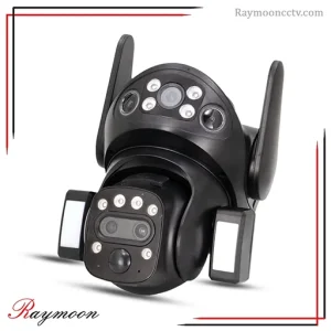 خرید دوربین خورشیدی سیم‌کارتی دو لنز و زوم اپتیکال 10 برابر V380 مدل X7 Pro