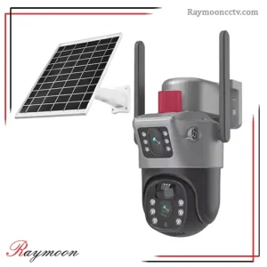 دوربین پنل خورشیدی سیم کارتی دو لز v380 مدل 832YD-HS-4G